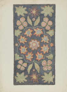 Tapis crocheté