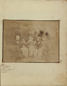 Sir David Brewster avec Miss Mary Playfair, Lady Brewster, M. Pakenham Edgeworth et Miss Brewster - Dr. John Adamson