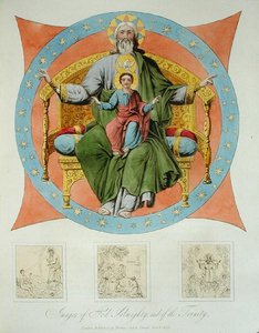 Images de Dieu Tout-Puissant et de la Trinité de la Cathédrale de l