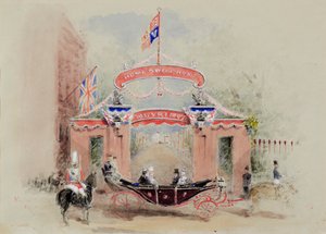 Entrée du palais de Kensington - Duchess of Argyll Princess Louise