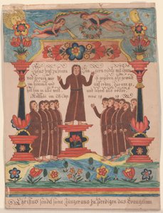 Jésus est allé vers ses disciples, vers 1810-20 - Durs Sr. and Rudy, Durs Jr. Rudy