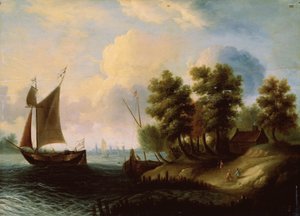 Paysage marin, 17ème siècle - Dutch Master