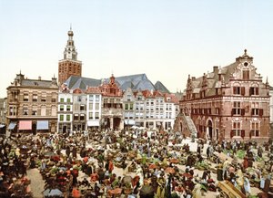 Grote Markt, Nimègue, Hollande