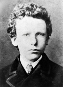 Vincent Van Gogh, vers 13 ans (photo n/b)
