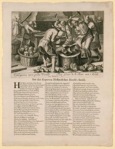 Ceforgeron myn goede vrind. Caricature concernant la succession au trône anglais, 1688-89 - Dutch School