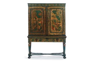 Cabinet de collectionneur sur pied, vers 1700-30