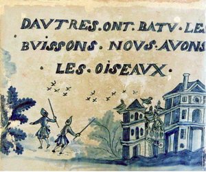 Carreau de Delft, vers 1700-1900 (céramique)