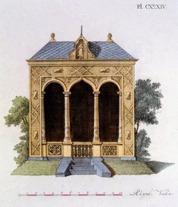 Dessin du Magazine of Garden Gems par G. van Laar, publié en 1802