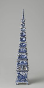 Pyramide de fleurs, c.1710-20 - Dutch School