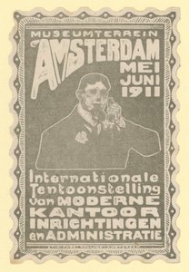 Exposition internationale de matériel de bureau moderne, Museum Grounds, Amsterdam, 1911
