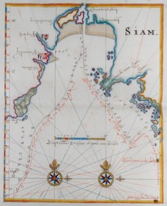 Carte du Royaume de Siam