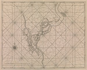 Approche fluviale de Surat, c.1726