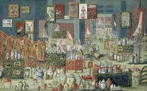 Boutique vendant des produits chinois, 1680-1700