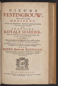 Page de titre de Nieuwe Vestingbouw - Dutch School