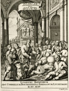 Page de titre de Exercitationes Practicae circa Medendi Methodum par Frederik Dekkers, 1694