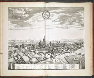 Vue de Strasbourg de 