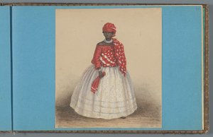 Femme au Suriname, 1860