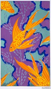 Motif de poisson, fin des années 1920 - EA Seguy