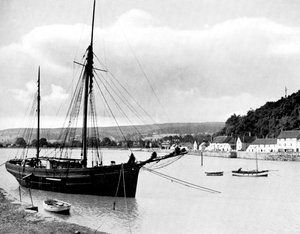 Minehead depuis le mur du port, Somerset, 1924-1926