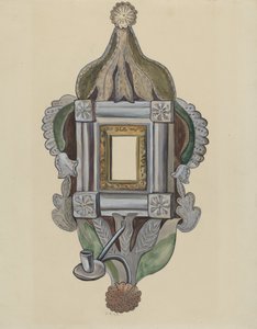 Applique avec Miroir, 1935-1942