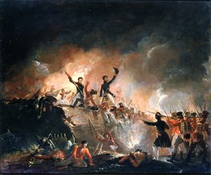 Réplique des Britanniques à Fort Érié, 15 août 1814, 1840 - E. C. Watmough