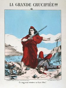 Allégorie de la France républicaine, 1871 - E. Courtaux