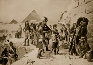 Napoléon en Égypte, illustration de 