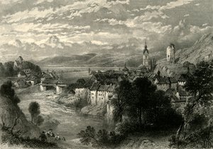 Laufenburg, vers 1872 - E I Roberts