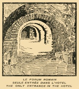 Le Forum Romain Seule Entrée dans l