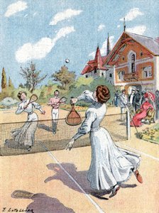Tennis, c.1910 (illustration)