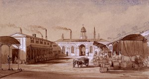 Albany Street, St Pancras, Londres, vers 1830