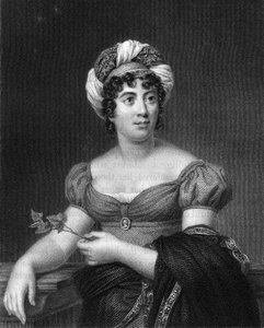 Germaine de Stael, écrivaine, romancière et propagandiste politique française - E. Scriven