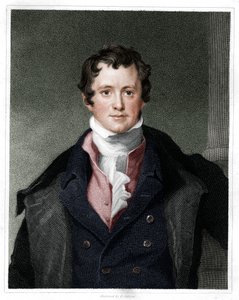 Humphry Davy, chimiste anglais, 1833