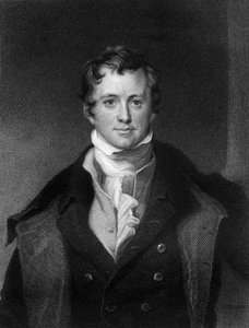 Sir Humphrey Davy, chimiste et physicien cornouaillais, 1845