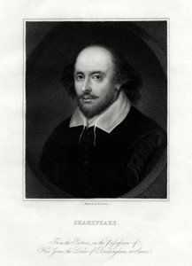 William Shakespeare, dramaturge anglais, 19ème siècle - E. Scriven