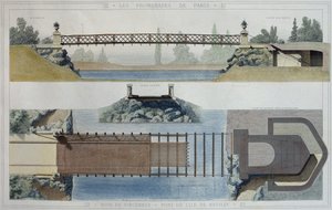 Bois de Vincennes et le pont de l