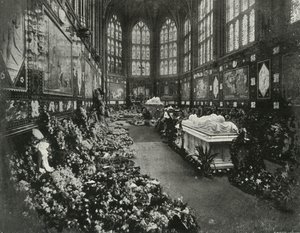 Funérailles de S.A.R. le duc de Clarence, janvier 1892, c. 1897 - E. and S. Woodbury