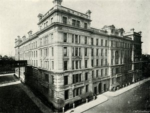 Bureau de poste général - Nouveau bâtiment nord, vers 1897