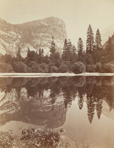 Lac Mirror, vallée de Yosemite, 1872 (photo) - Eadweard Muybridge