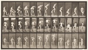 Planche 171. Marcher sur un tréteau; Sauter en bas, tourner