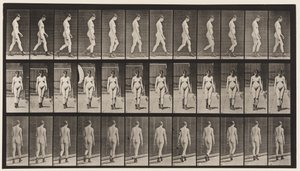 Planche 22. Marche, avec des bottes à talons hauts, 1872-1885