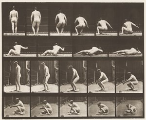 Allongé sur le Sol, 1885 - Eadweard Muybridge
