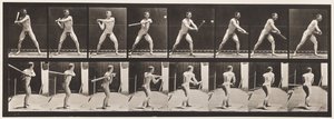 Base-ball; Battre, 1885 - Eadweard Muybridge