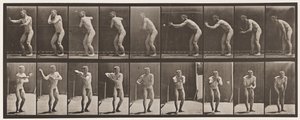 Planche 281. Base-ball; Attraper et lancer - Eadweard Muybridge