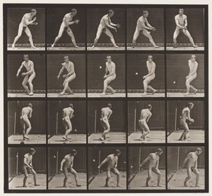 Planche 288. Base-ball; Erreur - Eadweard Muybridge