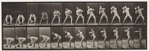 Soulever une Pierre de 75 lb, 1872-1885 - Eadweard Muybridge
