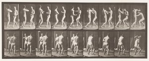 Planche 339. Boxe; Main ouverte - Eadweard Muybridge