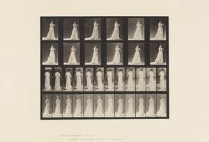 Planche 39. Marche, mains occupées à tricoter, 1872-1885
