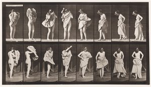 Planche 425. Toilette, mettant une robe et se retournant