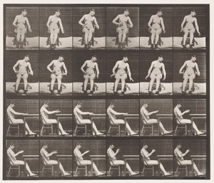 Planche 545. Convulsions induites artificiellement; A, B, en position assise